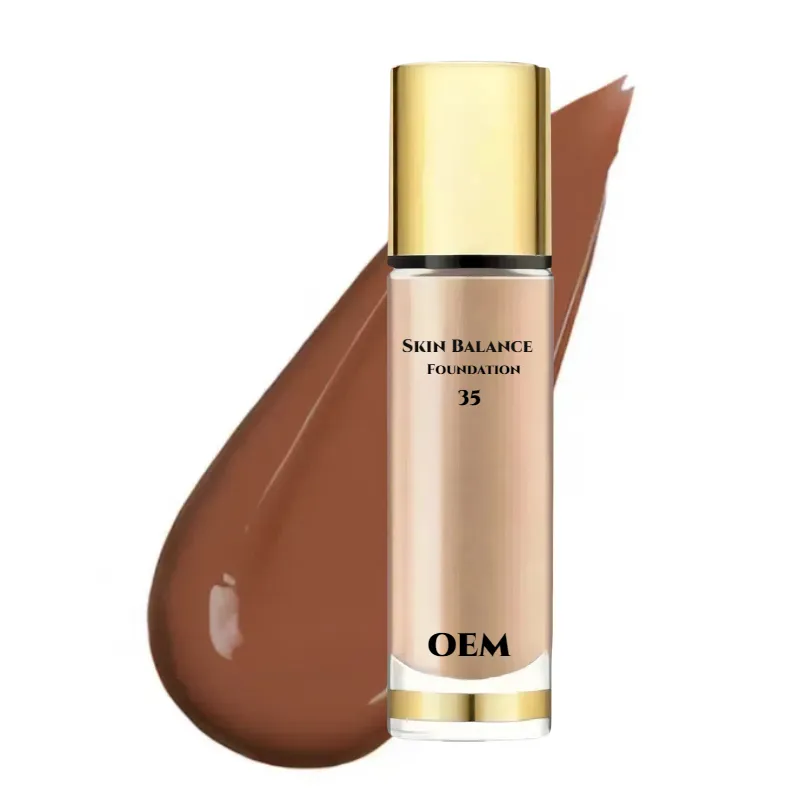 GMP Certified Liquid Foundation OEM Leverandør FDA & ISO 22716 Overholdelse
